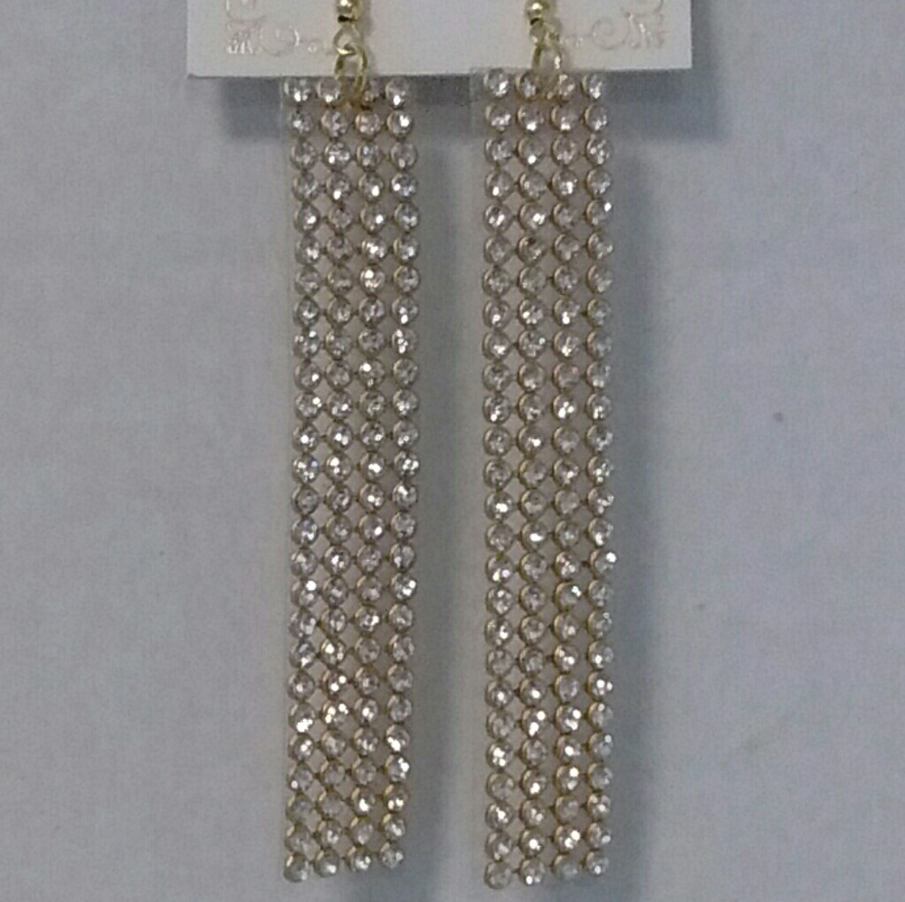 GORGEOUS BLINGY EARRINGS - Picture 3 of 3
